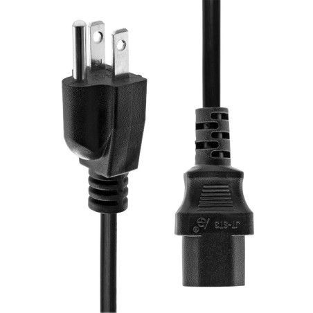 ProXtend Power Cord US to C13 5M Black - Durable & Reliable Power Solution | PC-BC13-005
